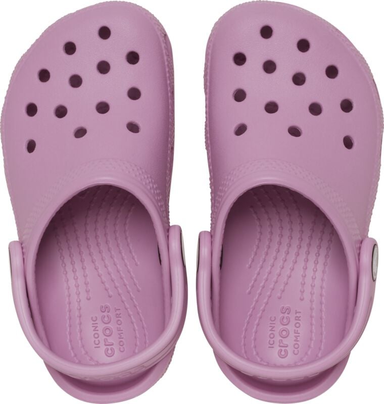 Crocs Kids Classic Clog Hausschuh altrosa in EU 33-34 von Crocs