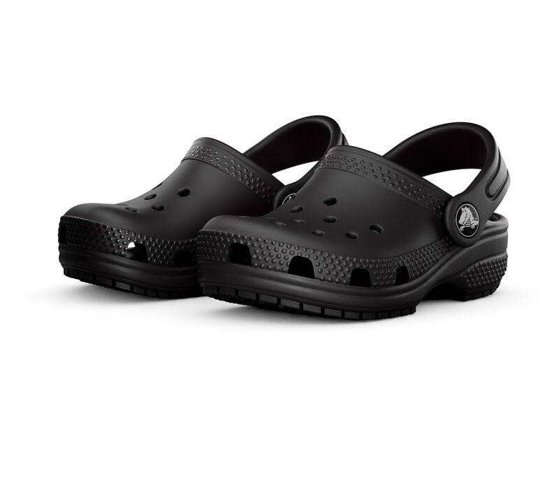 Crocs Kids Classic Clog Hausschuh schwarz in EU 32-33 von Crocs