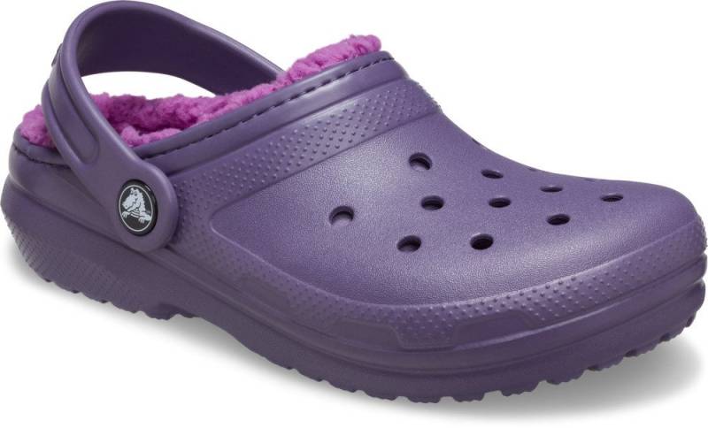 Crocs Kids Classic Lined Clog Clog Hausschuh, Pantoffel, Schlappen mit Warmfutter von Crocs