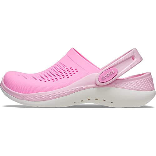 Crocs LiteRide 360 Clog K, Taffy Pink/Ballerina Pink, 12 UK von Crocs