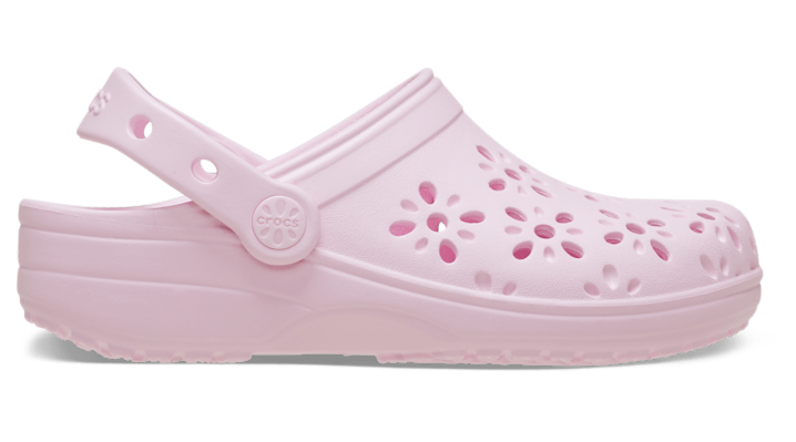 Crocs | Kinder |  Classic Floral Cut-Out  | Clogs | Pink | 29 von Crocs