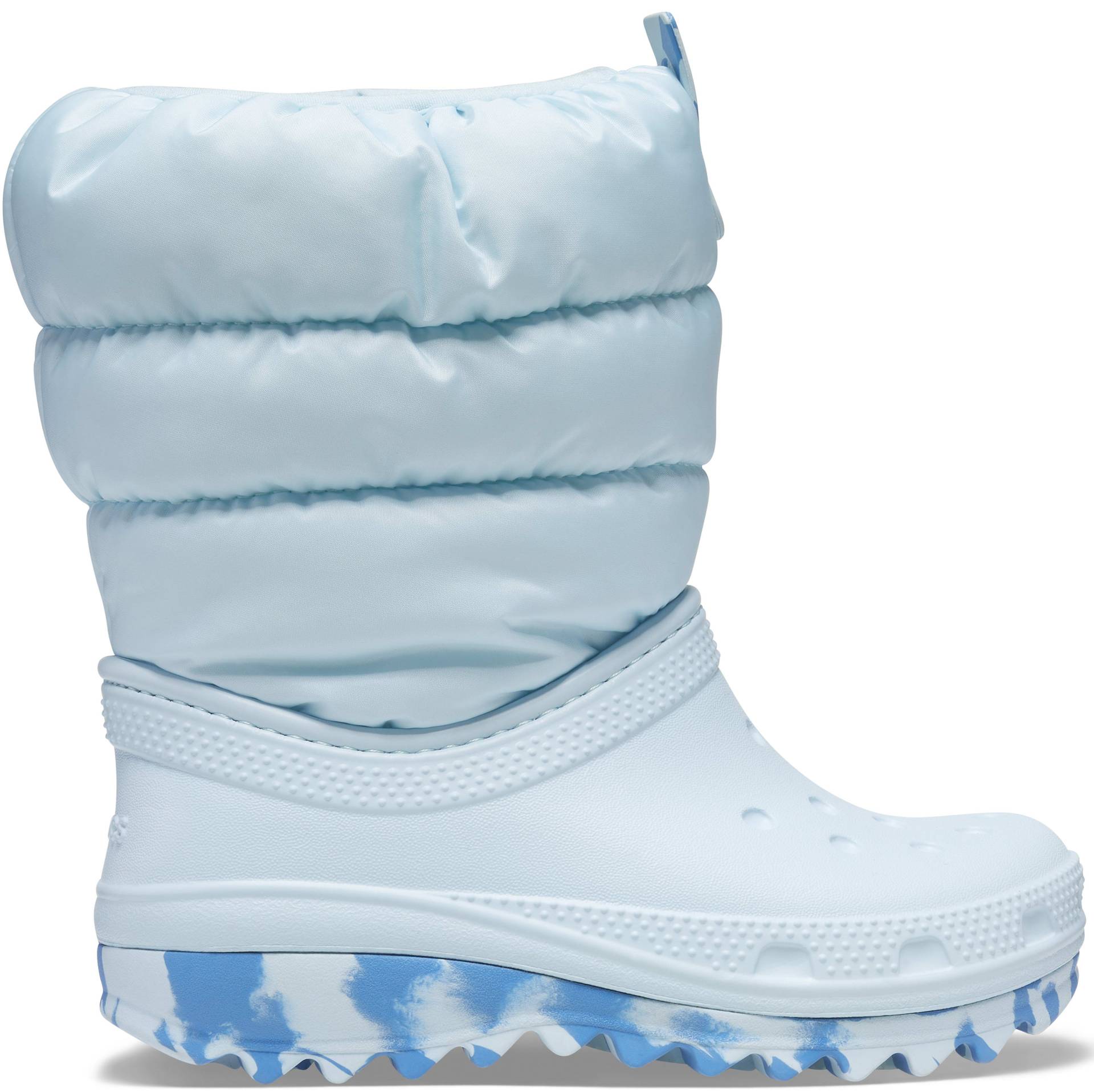 Crocs | Kinder |  Classic Neo Puff Boot | Stiefel | Blau | 29 von Crocs