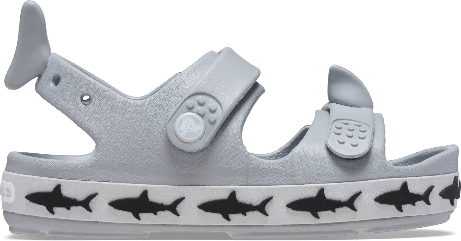 Crocs | Kinder | Toddlers Crocband™ Cruiser Shark  | Sandalen | Grau | 24 von Crocs