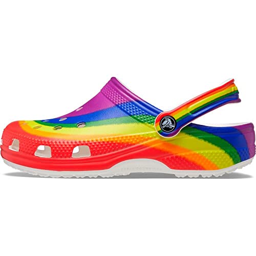 Crocs Classic Dye Clog für Unisex-Erwachsene, Regenbogenfarben, 38/39 EU von Crocs