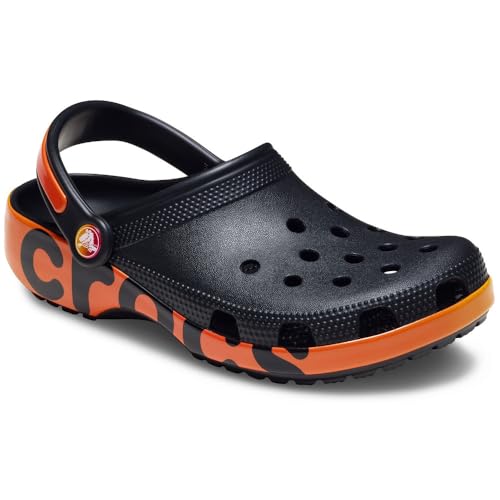 Crocs Klassische Reflektor-Clogs für Herren, Schwarz von Crocs