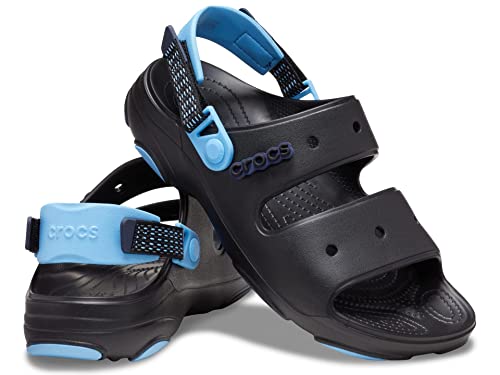 Crocs Klassische Sandale T, Clogs Unisex-Erwachsene, Black Oxygen, 46/47 EU von Crocs