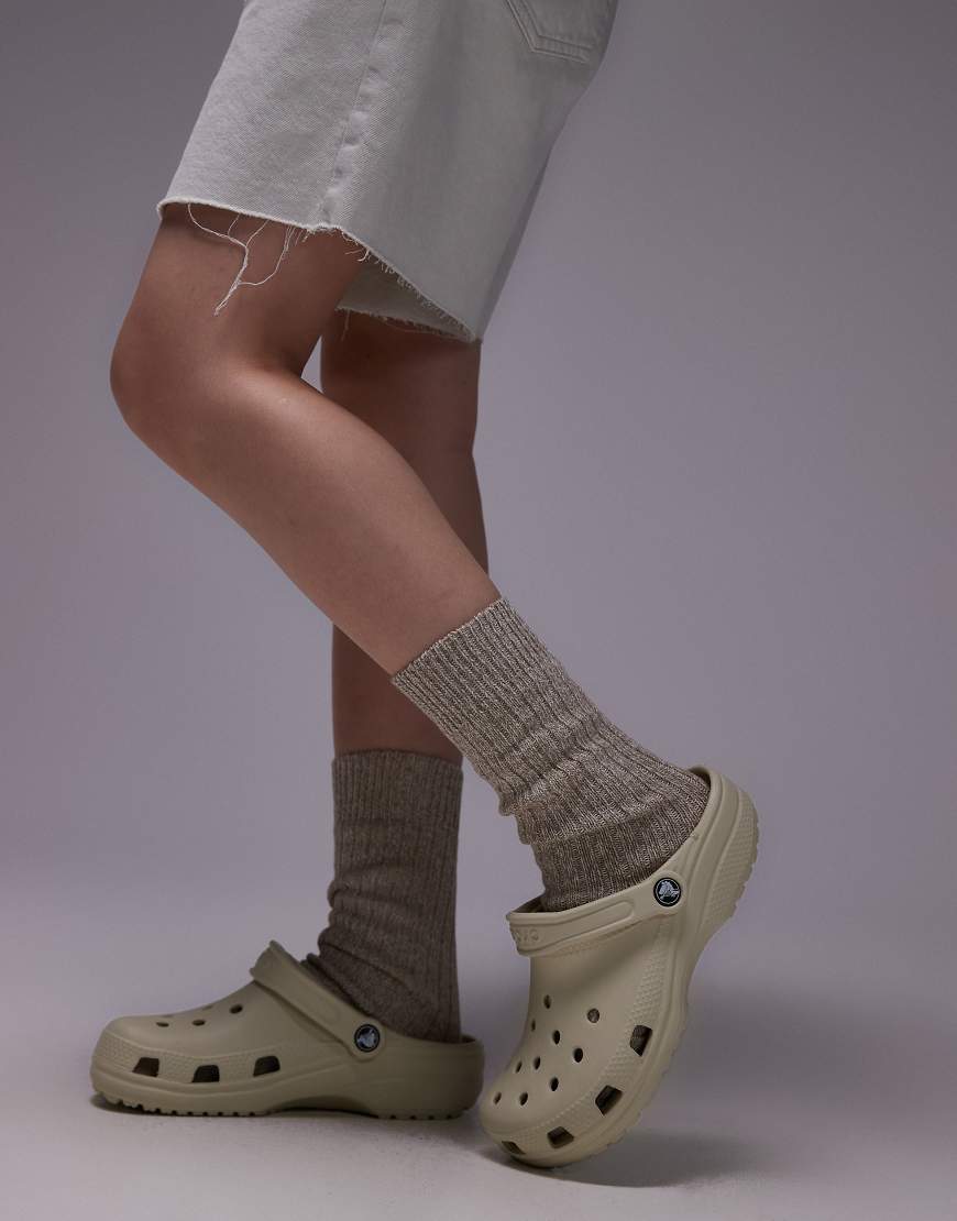 Crocs - Klassische Unisex-Clogs in Knochenweiß-Neutral Crocs - Klassische Unisex-Clogs in Knochenweiß-Neutral von Crocs