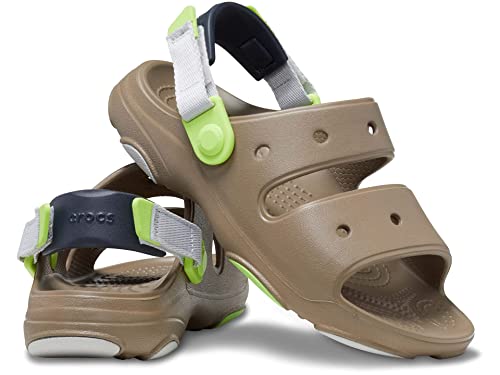 Crocs Klassische All-Terrain-Sandalen für Unisex, Khaki Multi, 37/38 EU von Crocs