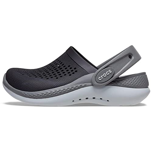 Crocs LiteRide 360 Clog T, Holzschuh, Black/Slate Grey, 24-25 EU von Crocs