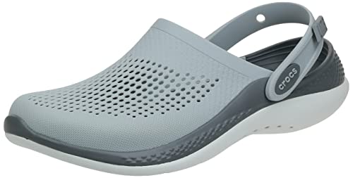 Crocs Unisex Literide 360 Clog, Hellgrau Schiefergrau, Größe 39, Herren 40 Damen, grau, 6/7 UK von Crocs