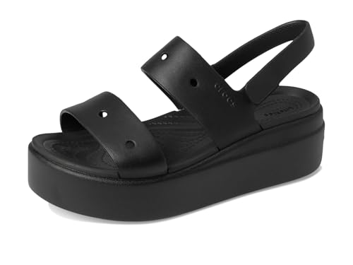 Crocs Herren Brooklyn 4U Sandalen, Black, 37/38 EU von Crocs