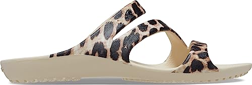 Crocs Mädchen Kadee Ii Graphic Sandale W Holzschuh, Winterweiß Mehrfarbig, 32.5/33.5 EU von Crocs