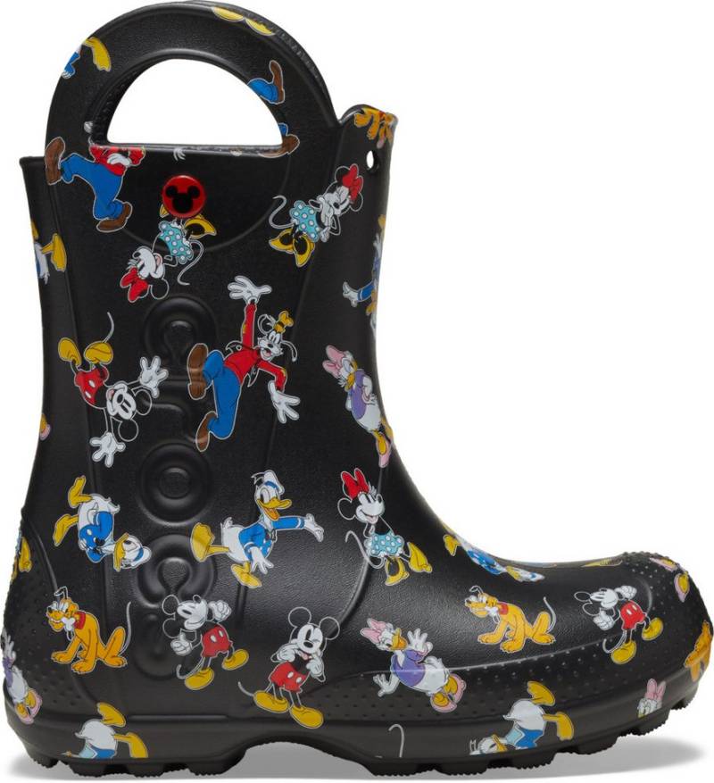 Crocs Kids' Mickey & Friends Handle It Gummistiefel Regenstiefel, Matschstiefel mit coolem Motiv von Crocs