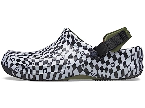 Crocs Mixte Bistro Pro Literide Graphic Cg Sabot, Noir Blanc, 38/39 EU von Crocs