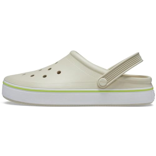 Crocs Off Court Clog, Knochenfarben, 36/37 EU von Crocs