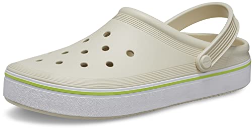 Crocs Unisex Off Court Sandale, Knochenfarben, 36 EU von Crocs
