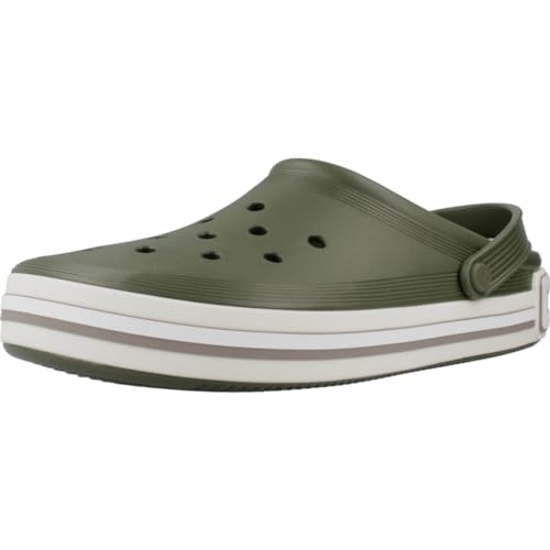 Crocs Off Court Logo Clog 38-39 EU Army Green von Crocs