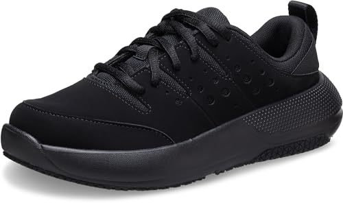 Crocs On The Clock Work Sneaker W, Sneaker, Triple Black, von Crocs