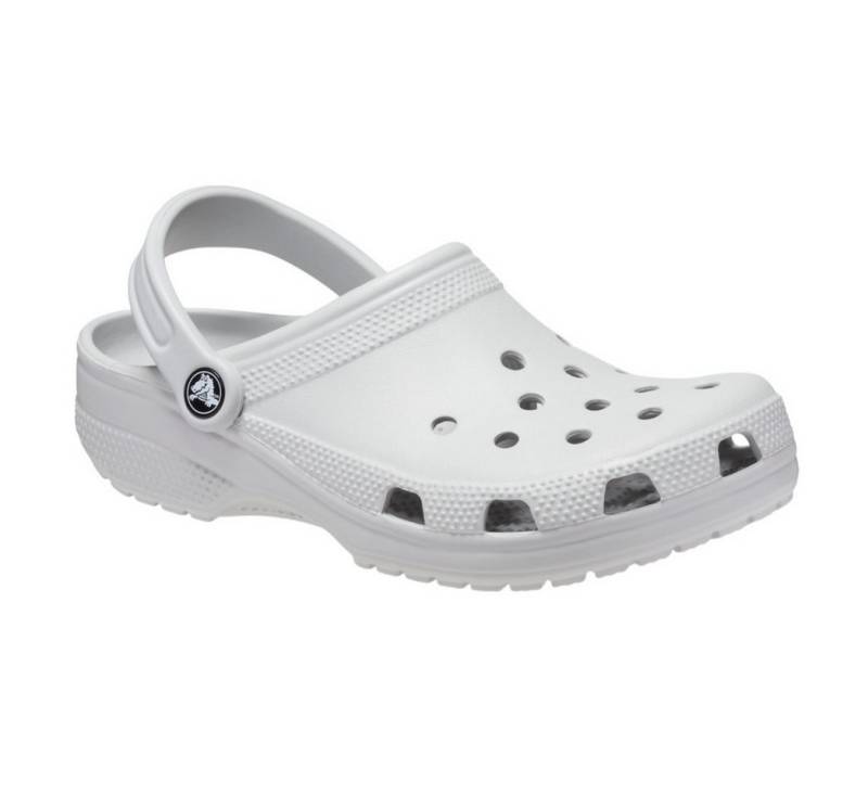 Crocs Sandale Classic Clog hellgrau Damen Badeschuh von Crocs