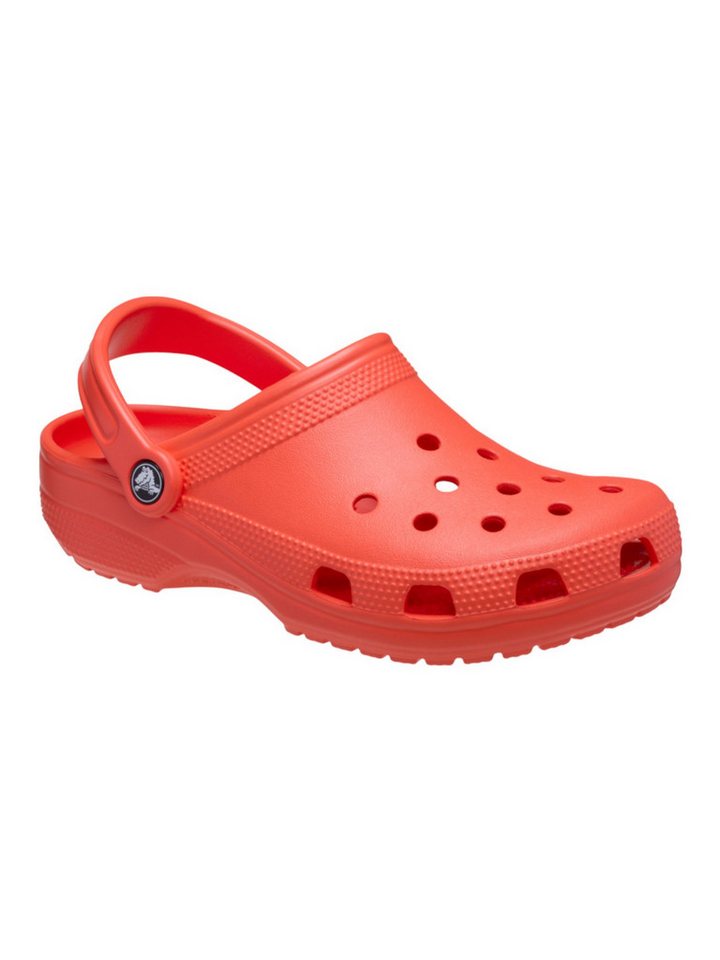 Crocs Sandale Classic Clog hellrot Damen Badeschuh von Crocs