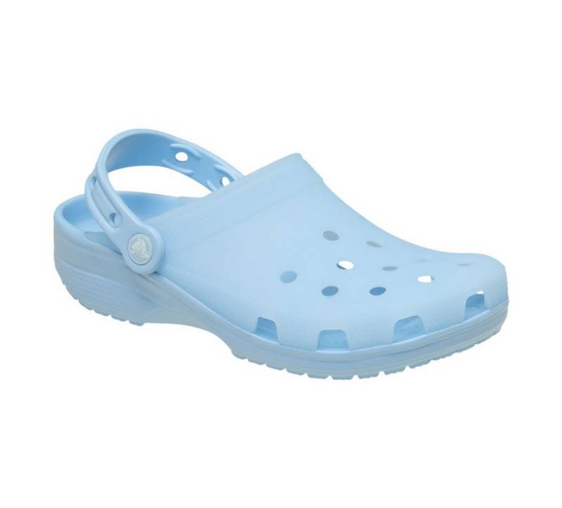 Crocs Sandale Classic Frosted Clog hellblau Damen Badeschuh von Crocs