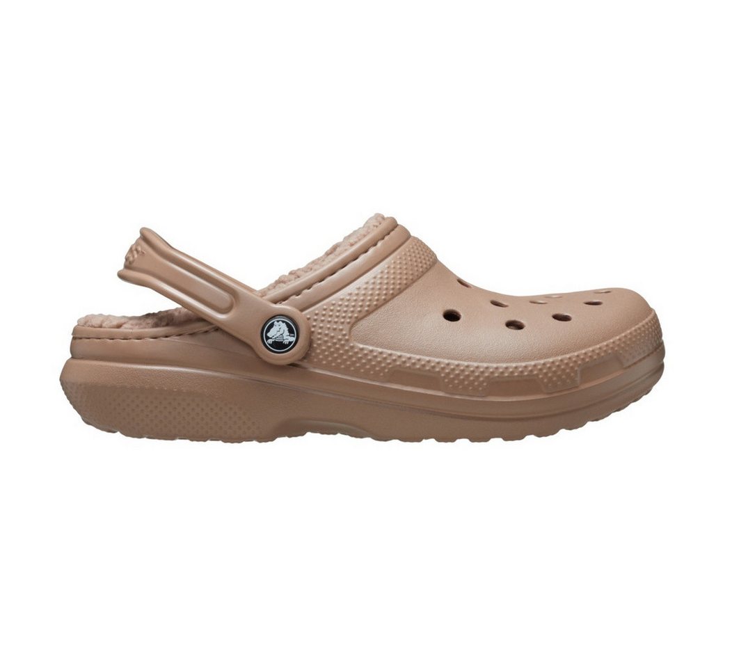 Crocs Sandale Classic Lined Clog (mit Innenfutter) braun - 1 Paar Badeschuh von Crocs