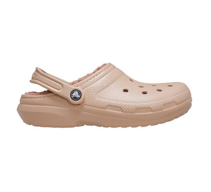 Crocs Sandale Classic Lined Clog (mit Innenfutter) caramelpink - 1 Paar Badeschuh von Crocs