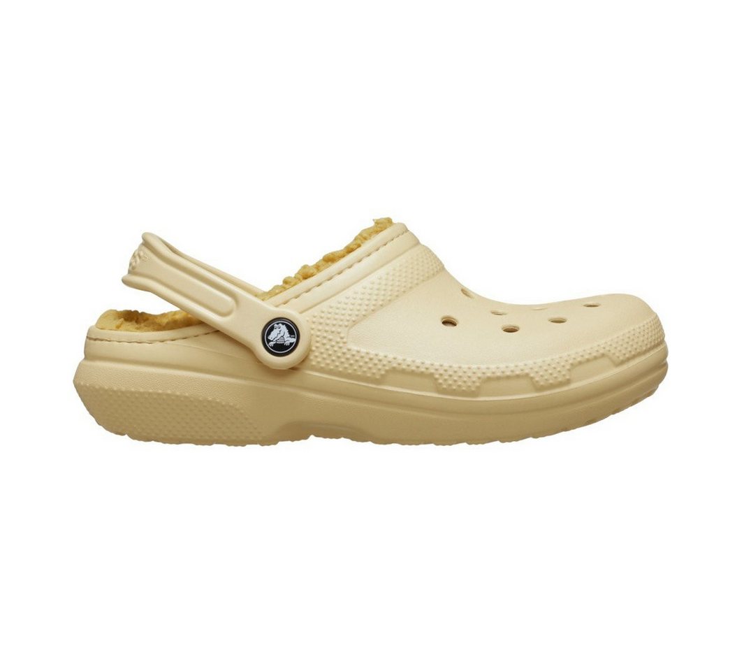 Crocs Sandale Classic Lined Clog (mit Innenfutter) hellbraun - 1 Paar Badeschuh von Crocs