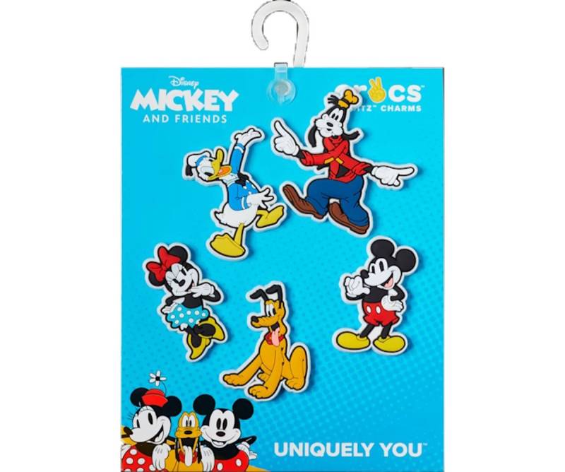 Crocs Schuhanstecker Crocs Jibbits Charm - Disney Mickey Friends - 5er Set - 10010001 (5-tlg) von Crocs