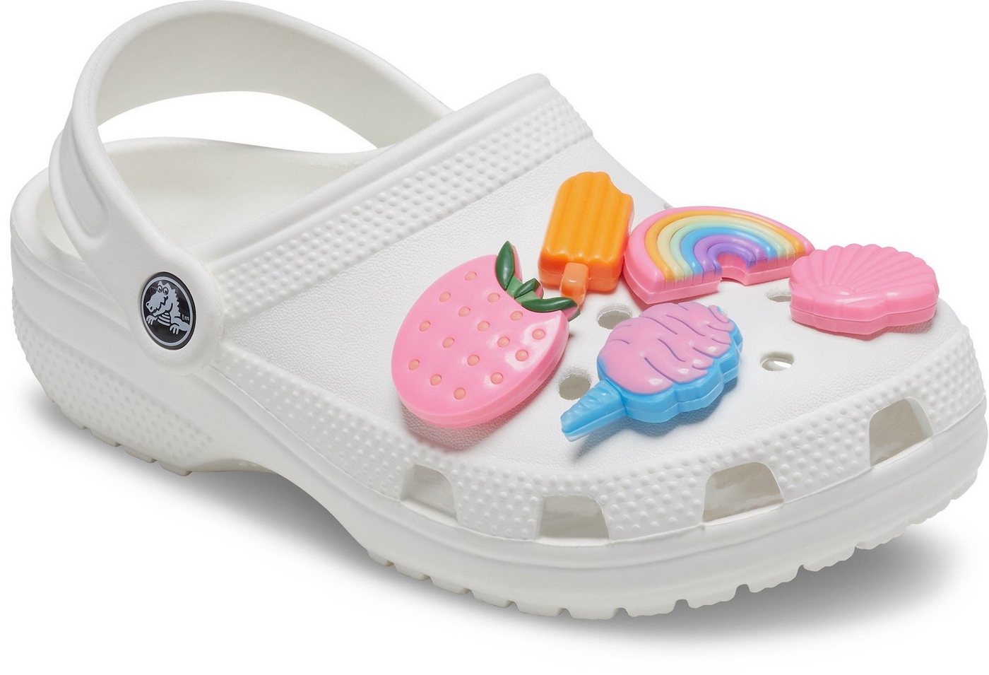 Crocs Schuhanstecker Jibbitz™ Pastel Pool Party (Set, 5-tlg., Kein Spielzeug. Nicht für Kinder unter 3 Jahren geeignet), in Pastellfarben von Crocs