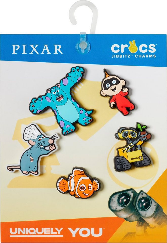 Crocs Schuhanstecker Jibbitz™ Pixar (Set, 5-tlg., Kein Spielzeug. Nicht für Kinder unter 3 Jahren geeignet), mit verschiedenen Motiven von Crocs