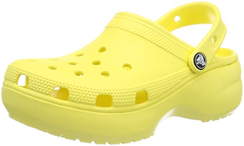 Crocs Classic Platform Clog W Gelb 41/42 von Crocs
