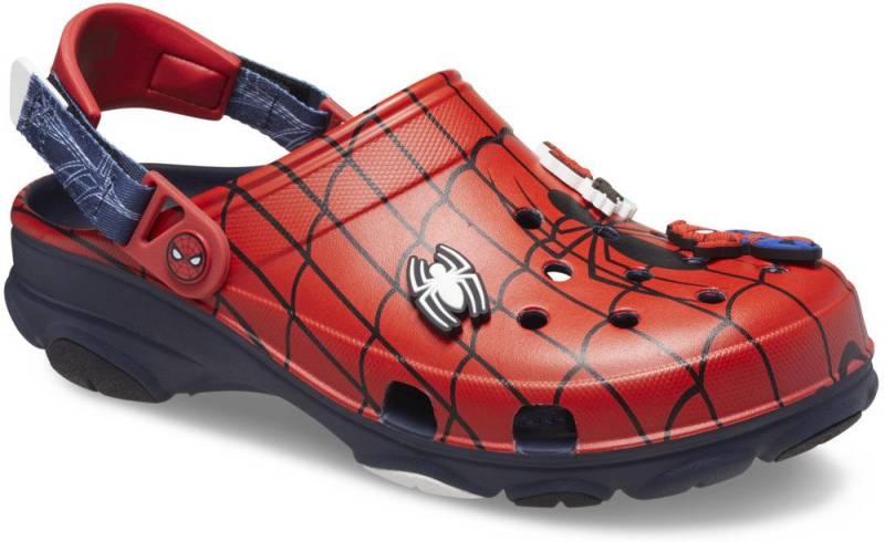 Crocs Spider Man All Terrain Clog K Clog Sommerschuh, Sandale, Kinderschuh mit Spider-Man Motiv von Crocs