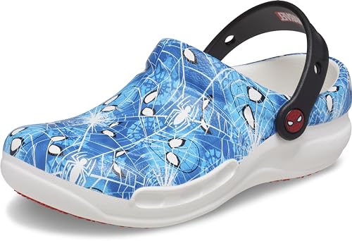 Crocs Unisex Bistro Graphic Clog Holzschuh, Spider Man White, 49/50 EU von Crocs