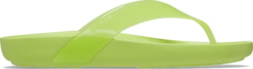 Crocs Splash Glossy Flip 37-38 EU Limeade von Crocs