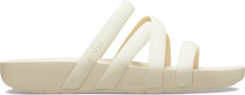 Crocs Damen Slides, Beige(Bone), 38-39 EU von Crocs