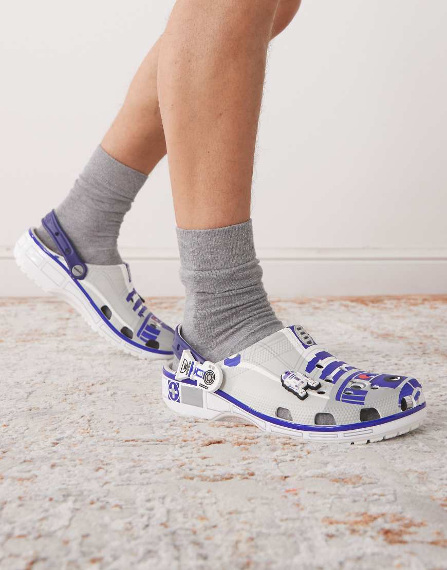 Crocs - Star Wars R2D2 Classic - Clogs in Grau von Crocs