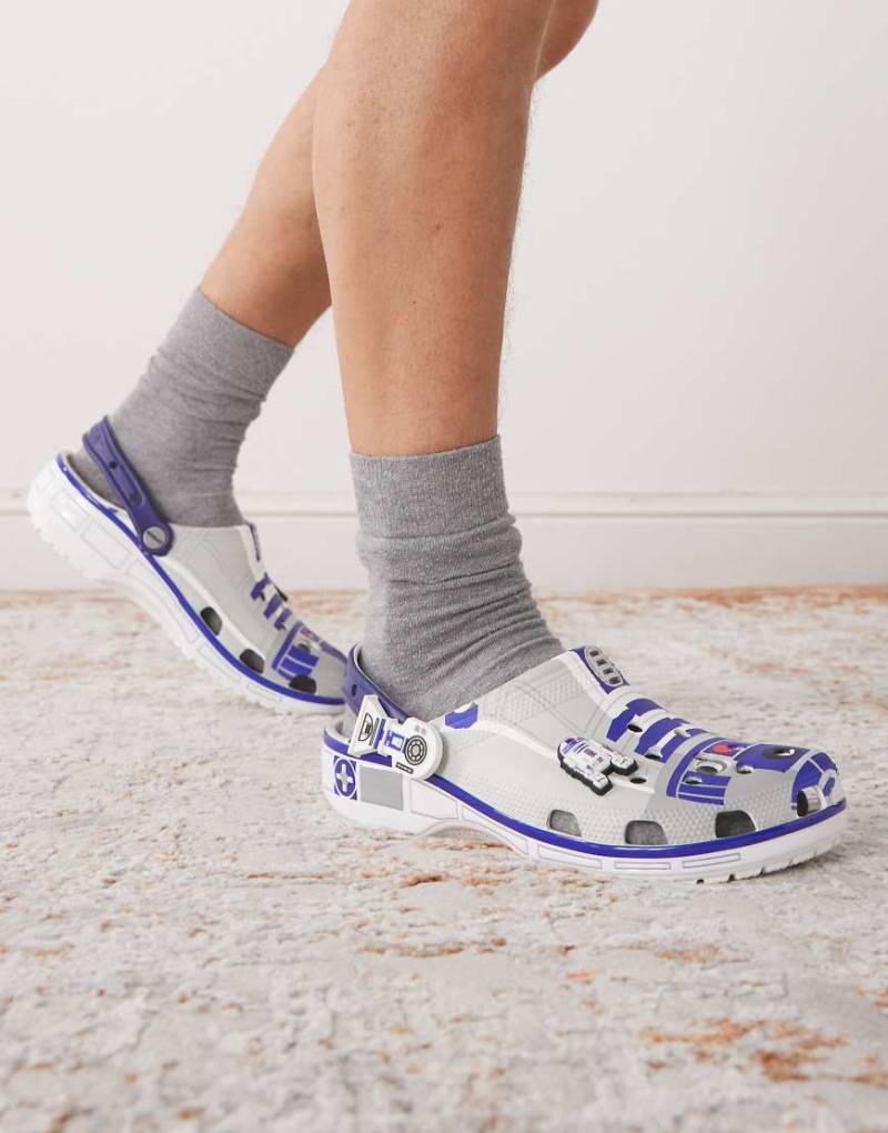 Crocs - Star Wars R2D2 Classic - Clogs in Grau von Crocs