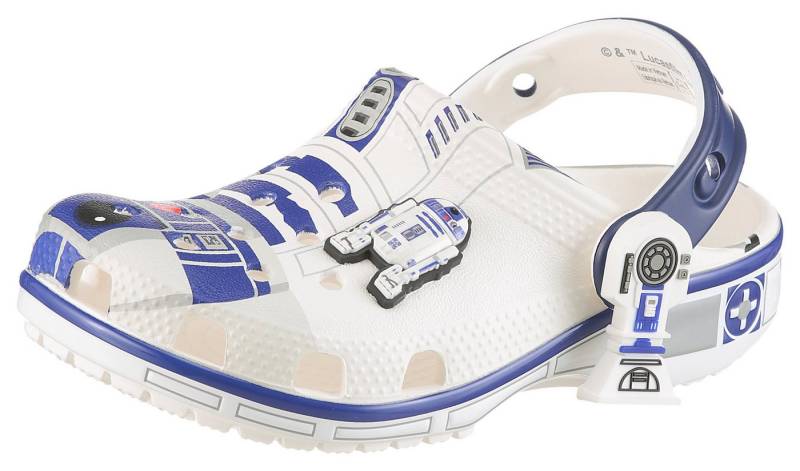 Crocs STAR WARS™ R2-D2 Toddler Classic Clog Clog Fan Geschenk, Hausschuh mit coolem Motiv von Crocs