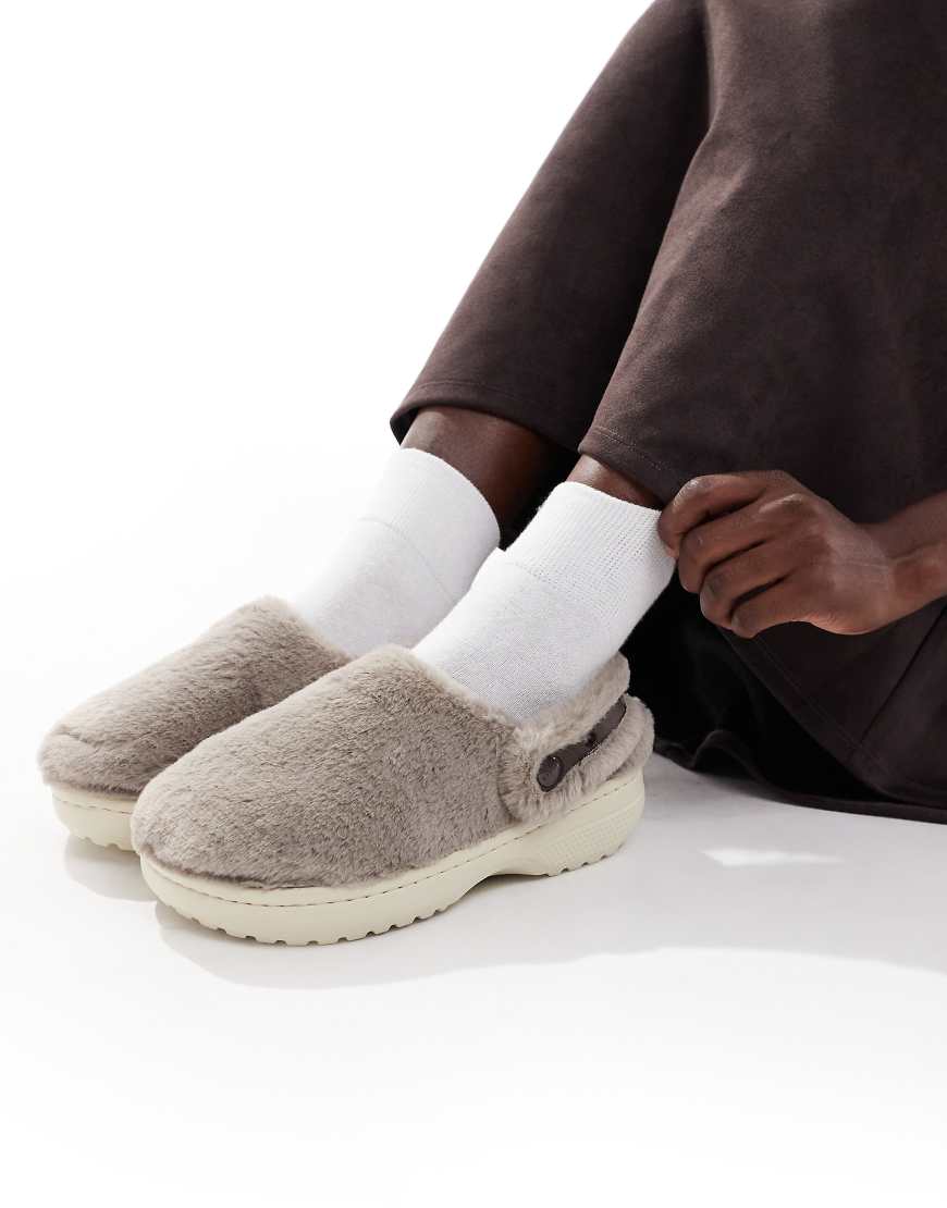 Crocs - Unfurgettable - Clog in Pilzbraun-Neutral von Crocs