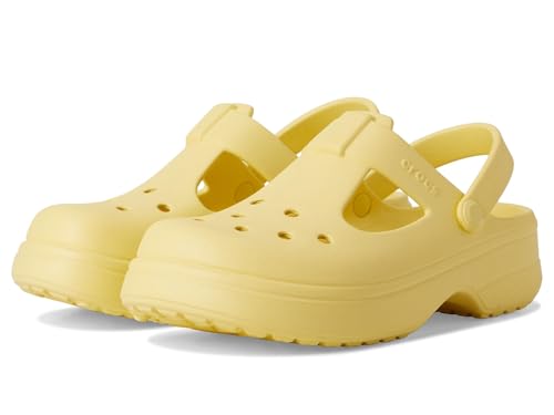 Crocs Uni Kinder Classic Mary Jane Clog K Holzschuh, Daylily von Crocs