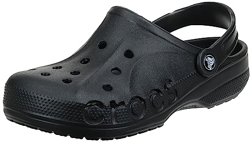 Crocs unisex-adult Baya Clog Clog, Black, 42/43 EU von Crocs