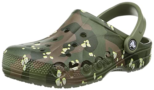 Crocs Unisex Baya Graphic Clog, armee-grün, 36/37 EU von Crocs