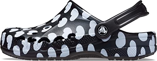 Crocs Unisex Baya Graphic Clog, schwarz/weiß, 42/43 EU von Crocs