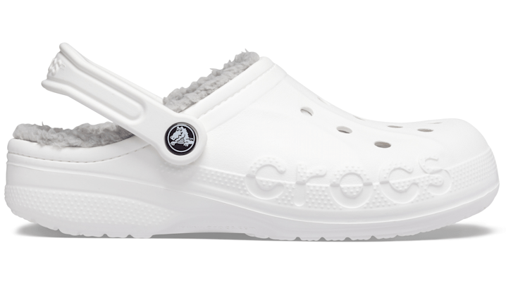 Crocs | Unisex | Baya Lined  | Clogs | Weiß | 43 von Crocs