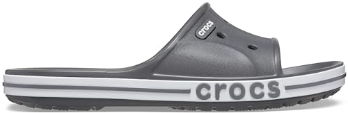 Crocs Unisex Bayaband Slide Schiebe-Sandalen, schiefergrau, 38/39 EU von Crocs