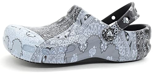 Crocs Unisex Bistro Graphic Clogs, Bandana-Print, 49/50 EU von Crocs