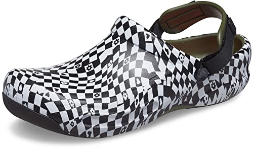 Crocs Unisex Erwachsene Bistro Pro LiteRide Graphic Clog Clog, Black/White, 36/37 EU von Crocs