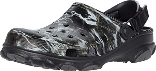 Crocs Unisex-Erwachsene Classic All Terrain Camo Clogs, Schwarze Mossy Oak Elemente, 45/48 EU von Crocs