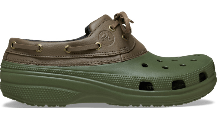 Crocs | Unisex | Classic Boat Shoe | Schuhe | Grün | 37 von Crocs